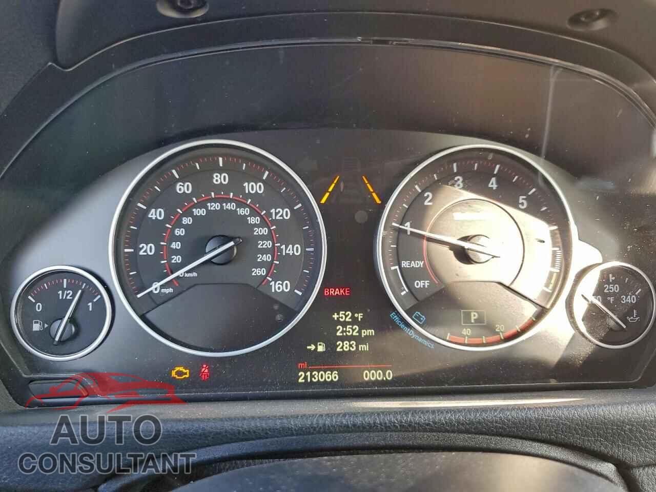BMW 3 SERIES 2014 - WBA3B9C55EF588143