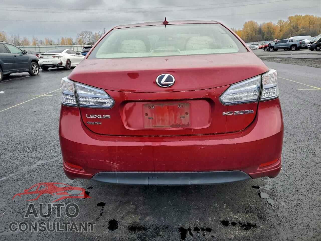 LEXUS HS 2010 - JTHBB1BAXA2028830