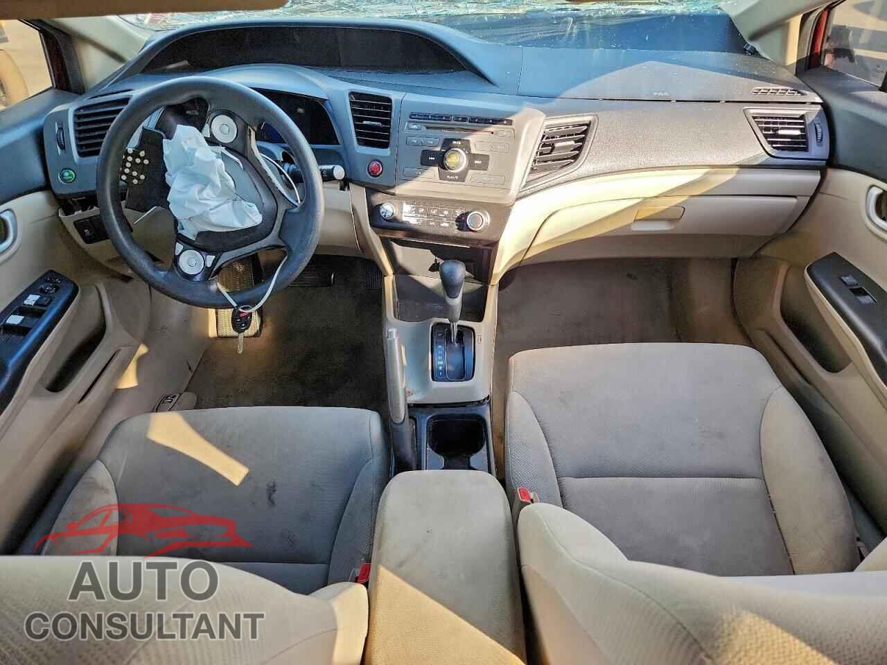 HONDA CIVIC 2012 - 2HGFB2F52CH507776