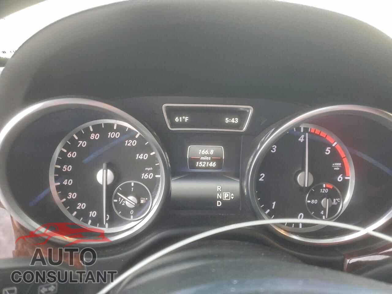 MERCEDES-BENZ M-CLASS 2015 - 4JGDA0EB6FA511672