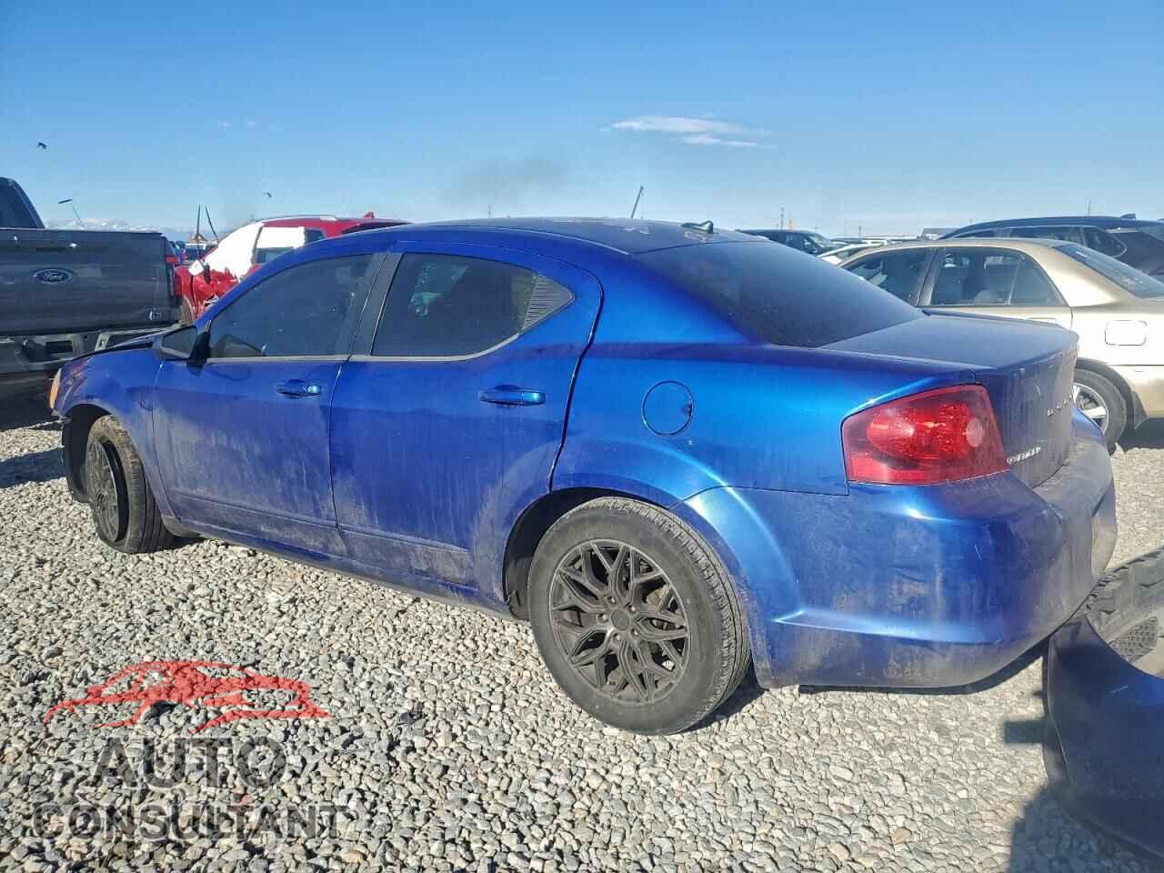 DODGE AVENGER 2012 - 1C3CDZAB2CN237400