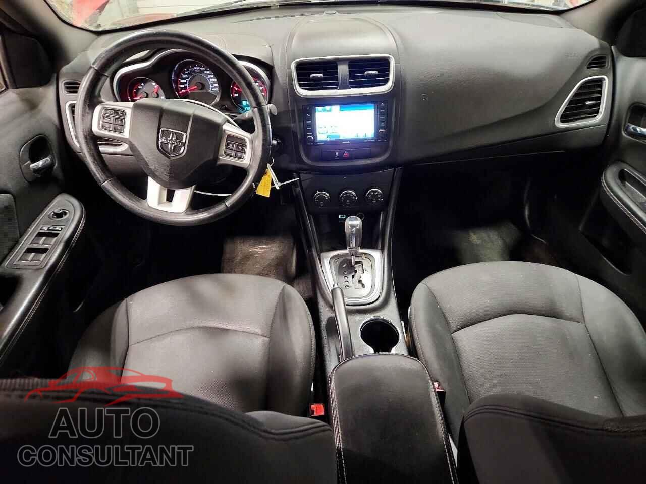 DODGE AVENGER 2012 - 1C3CDZCBXCN266334