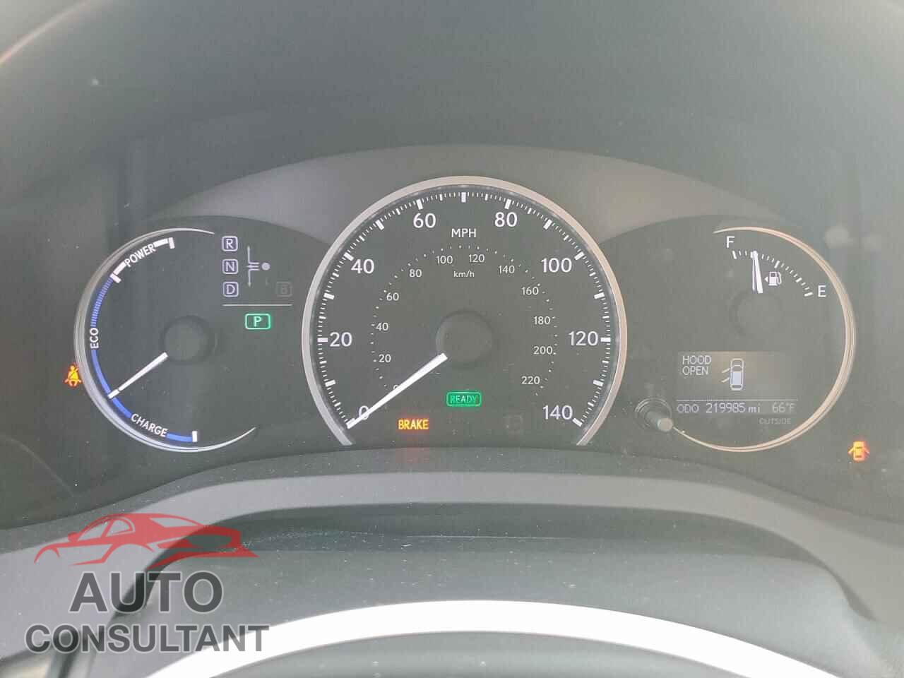LEXUS CT 200 2011 - JTHKD5BH0B2002253