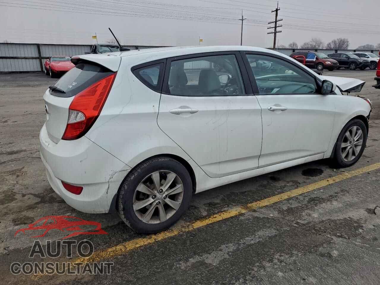 HYUNDAI ACCENT 2012 - KMHCU5AEXCU013873