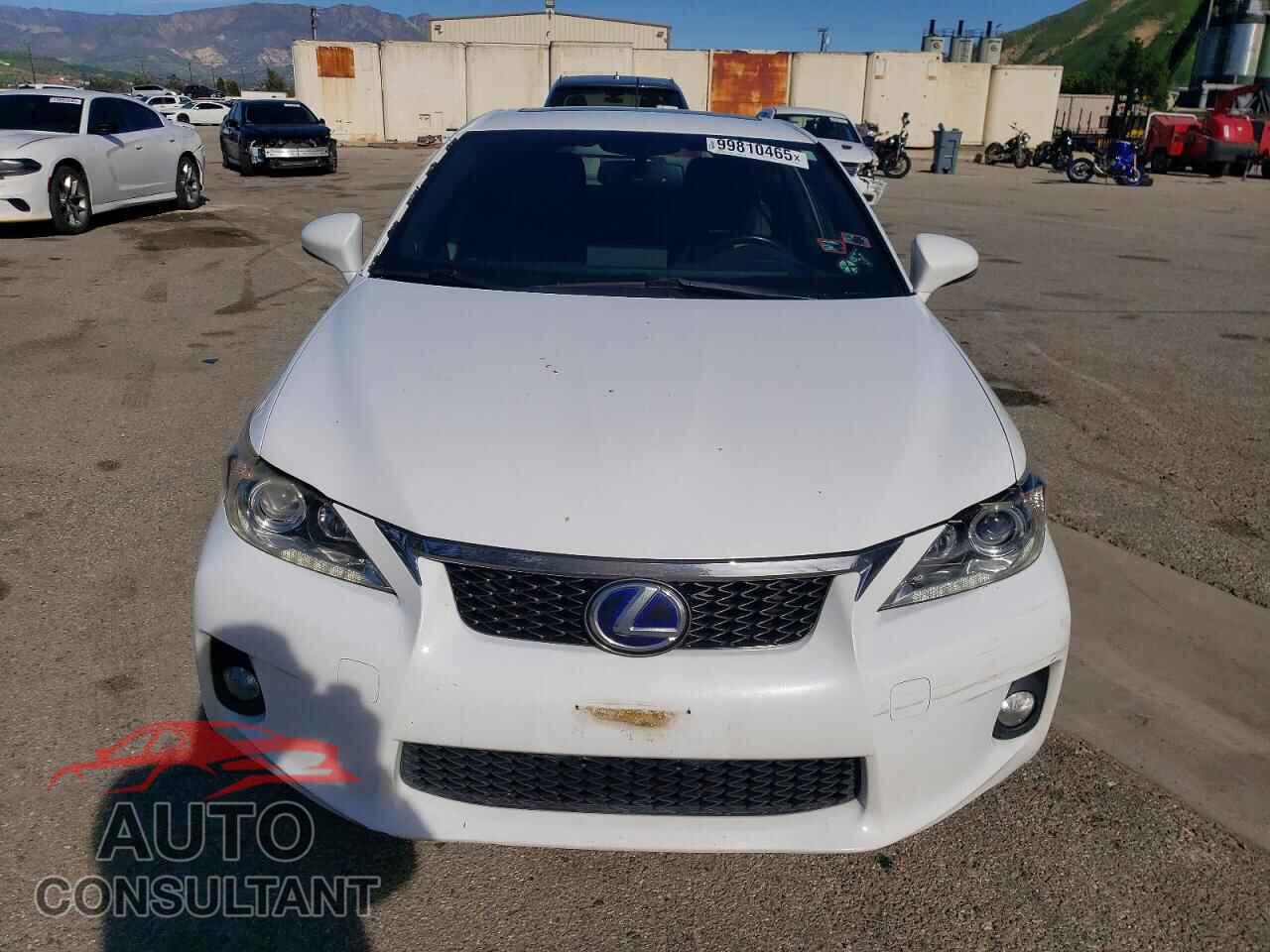 LEXUS CT 200 2013 - JTHKD5BH3D2167023