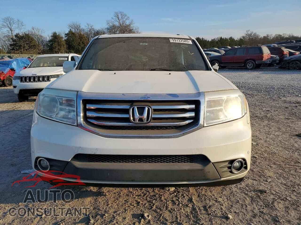 HONDA PILOT 2012 - 5FNYF3H97CB027093