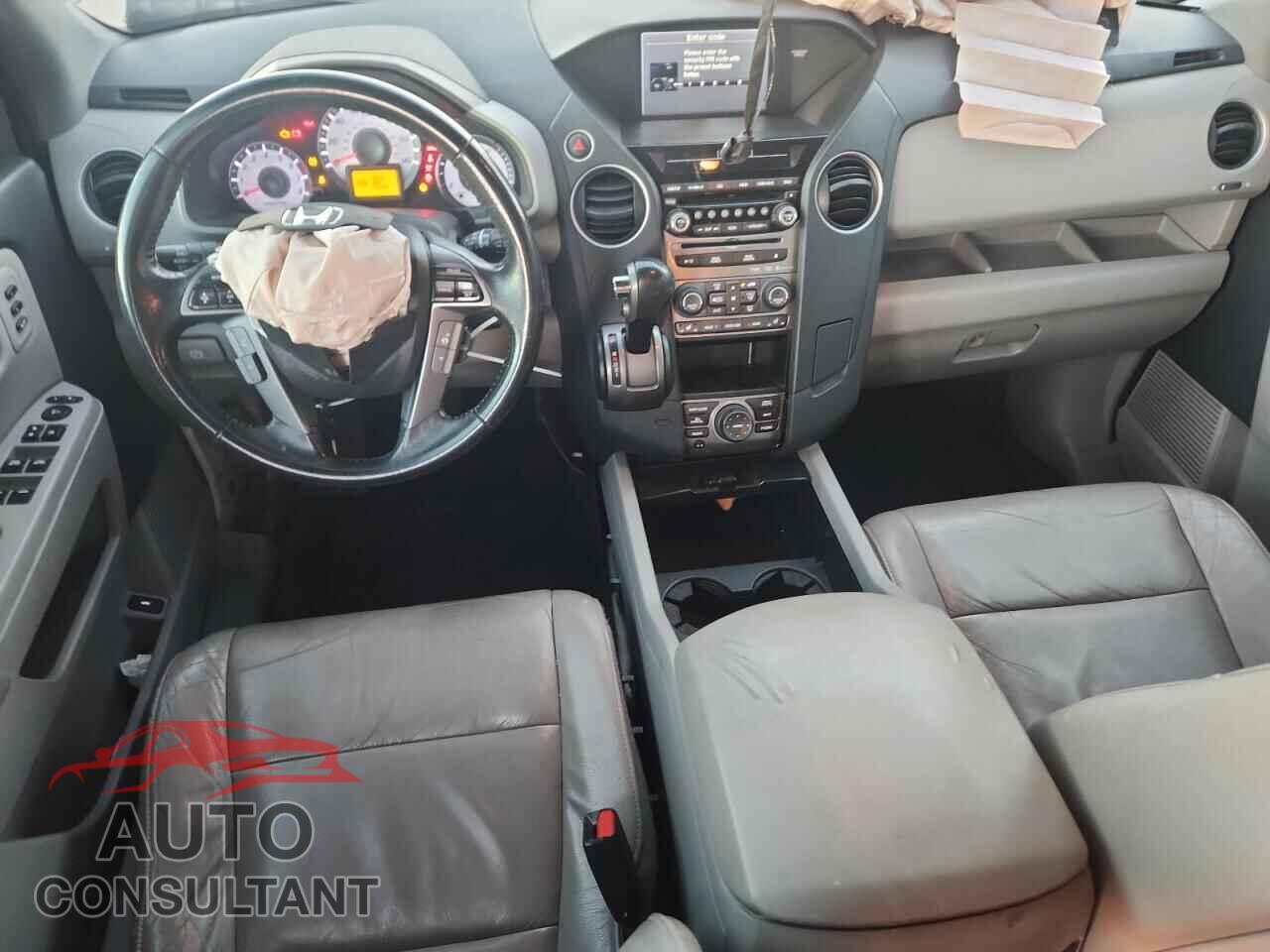 HONDA PILOT 2012 - 5FNYF3H99CB029086