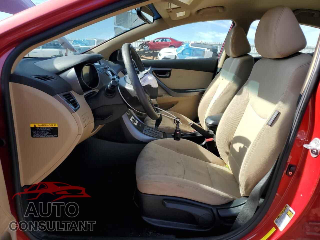 HYUNDAI ELANTRA 2013 - KMHDH4AE3DU975792