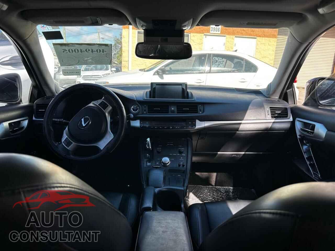 LEXUS CT 200 2013 - JTHKD5BH2D2162976