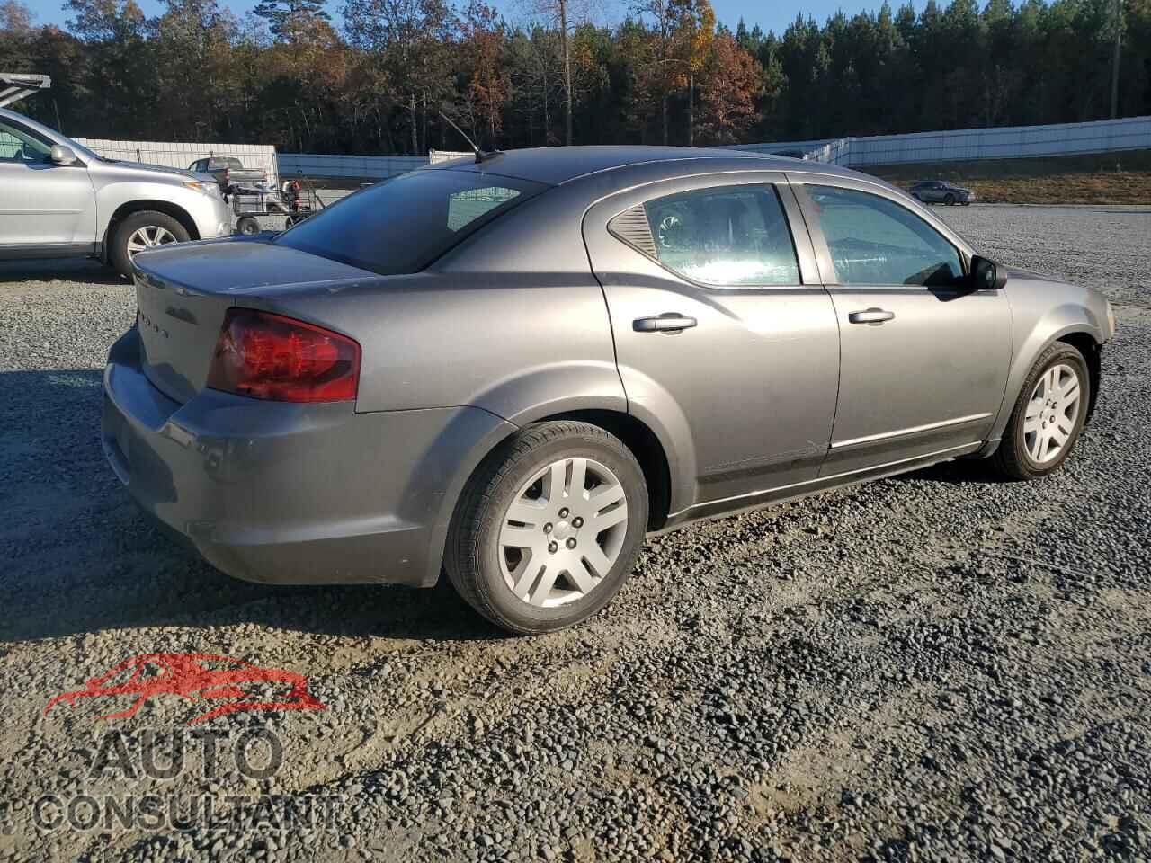 DODGE AVENGER 2013 - 1C3CDZAB9DN590458
