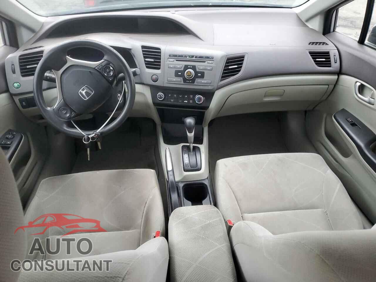 HONDA CIVIC 2012 - 19XFB2F59CE332100