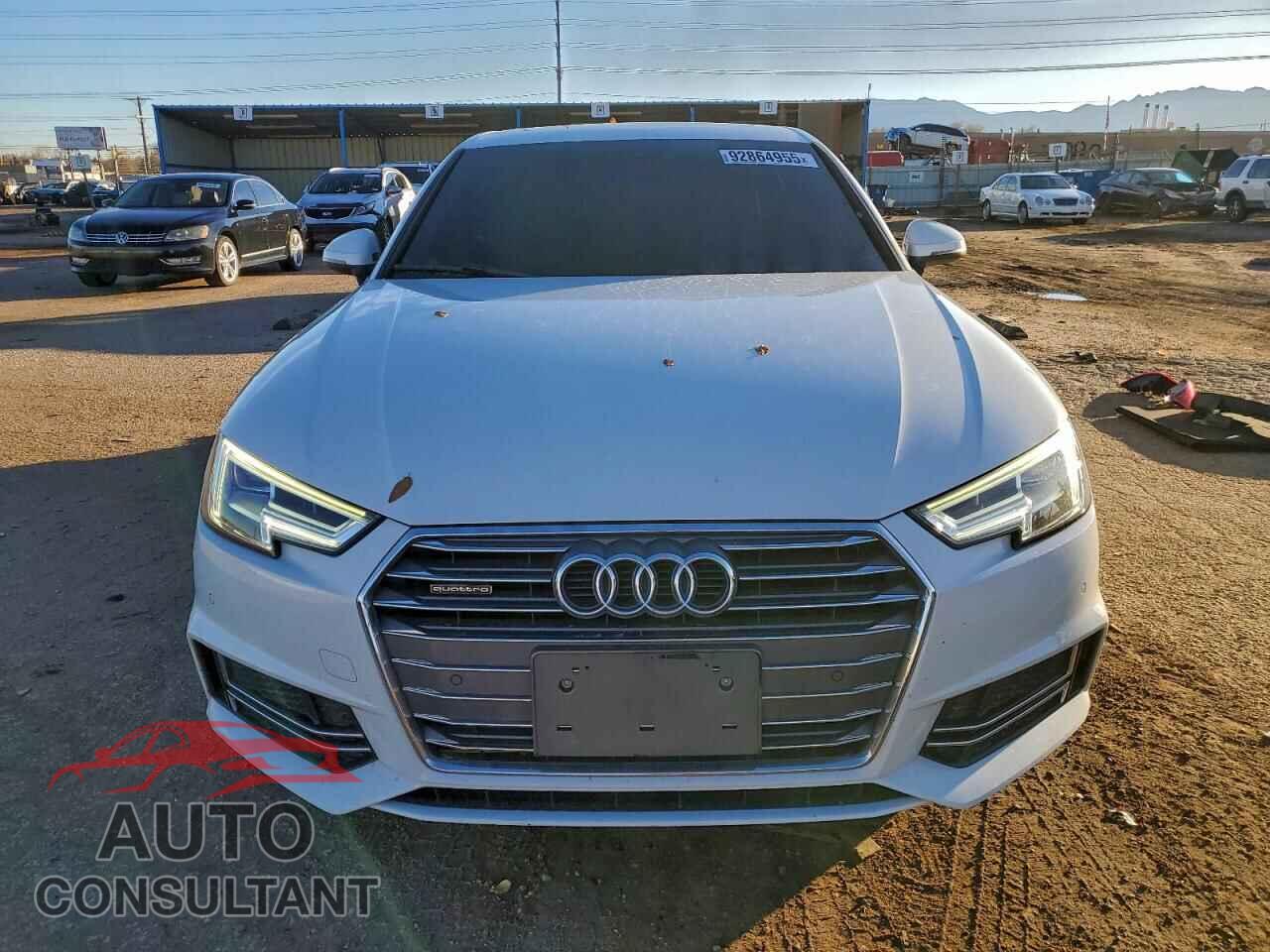 AUDI A4 2018 - WAUENAF44JA137295