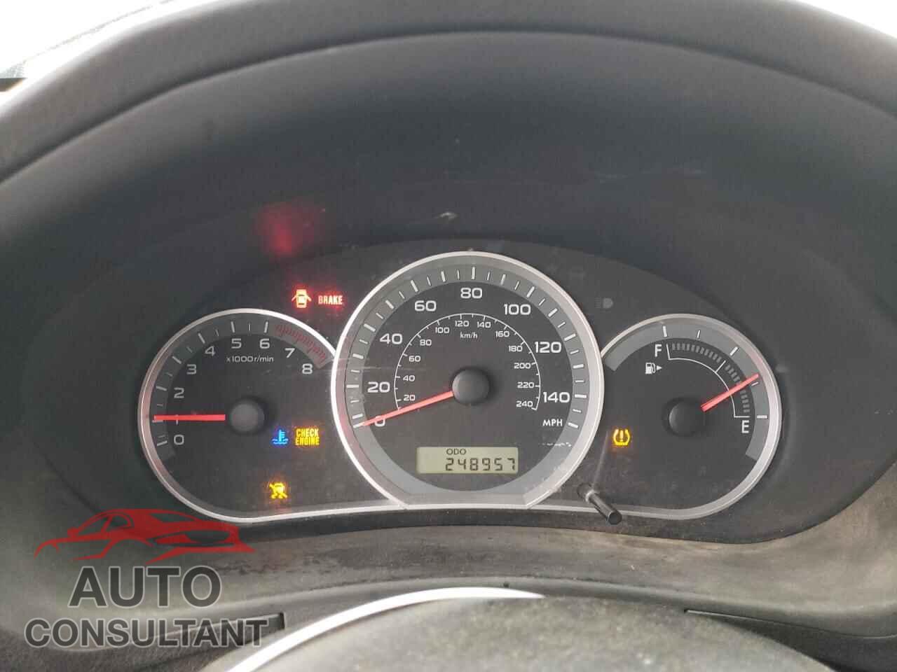 SUBARU IMPREZA 2010 - JF1GH6B69AG807403