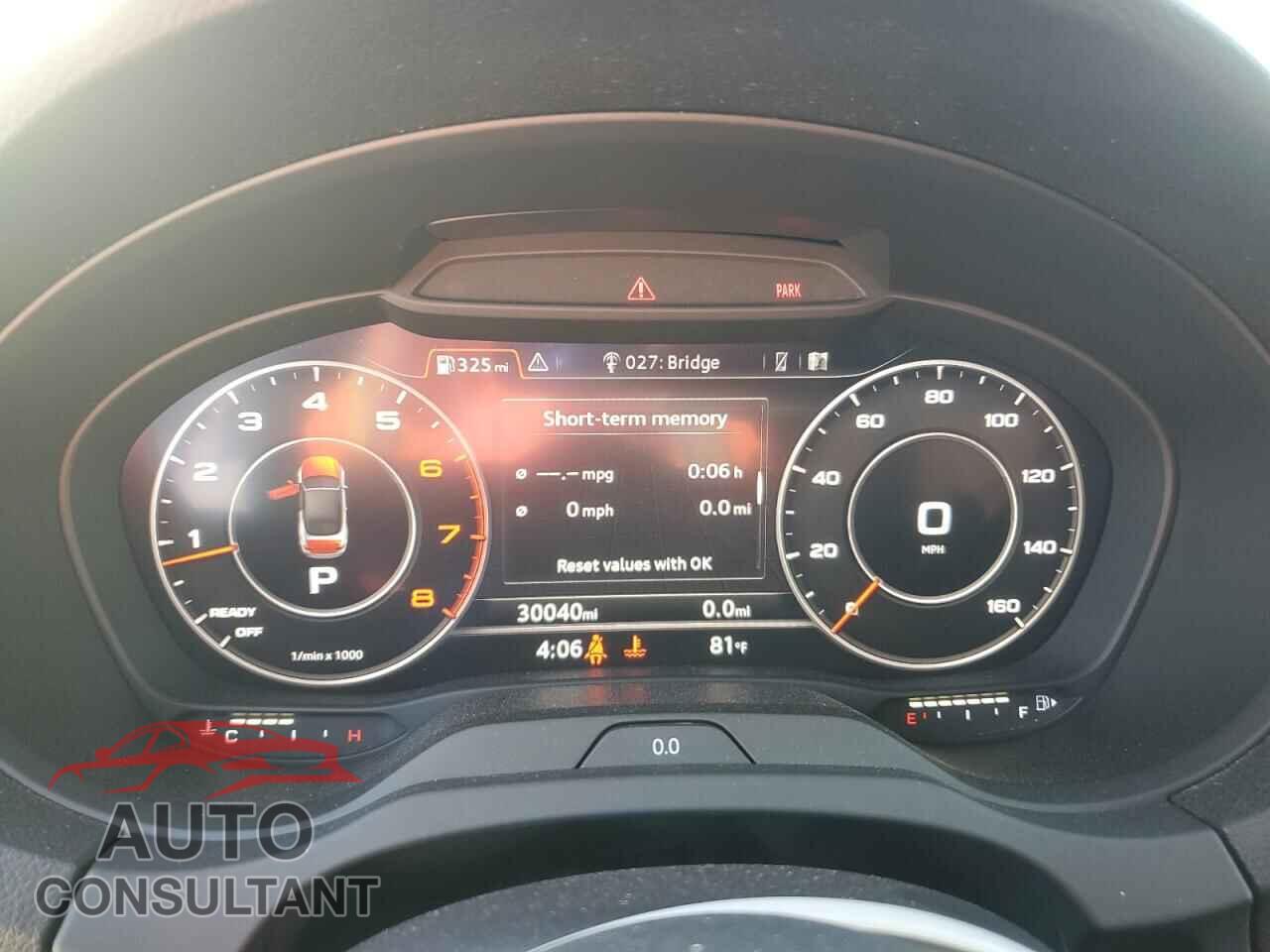 AUDI A3 2018 - WAU5ULFF6J1082932