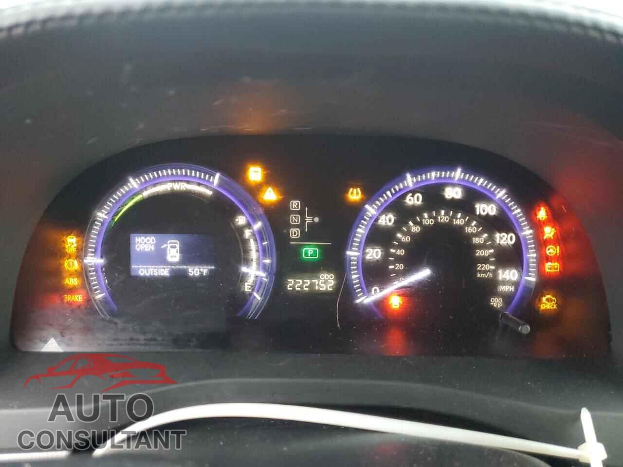 LEXUS HS 2010 - JTHBB1BA9A2014627