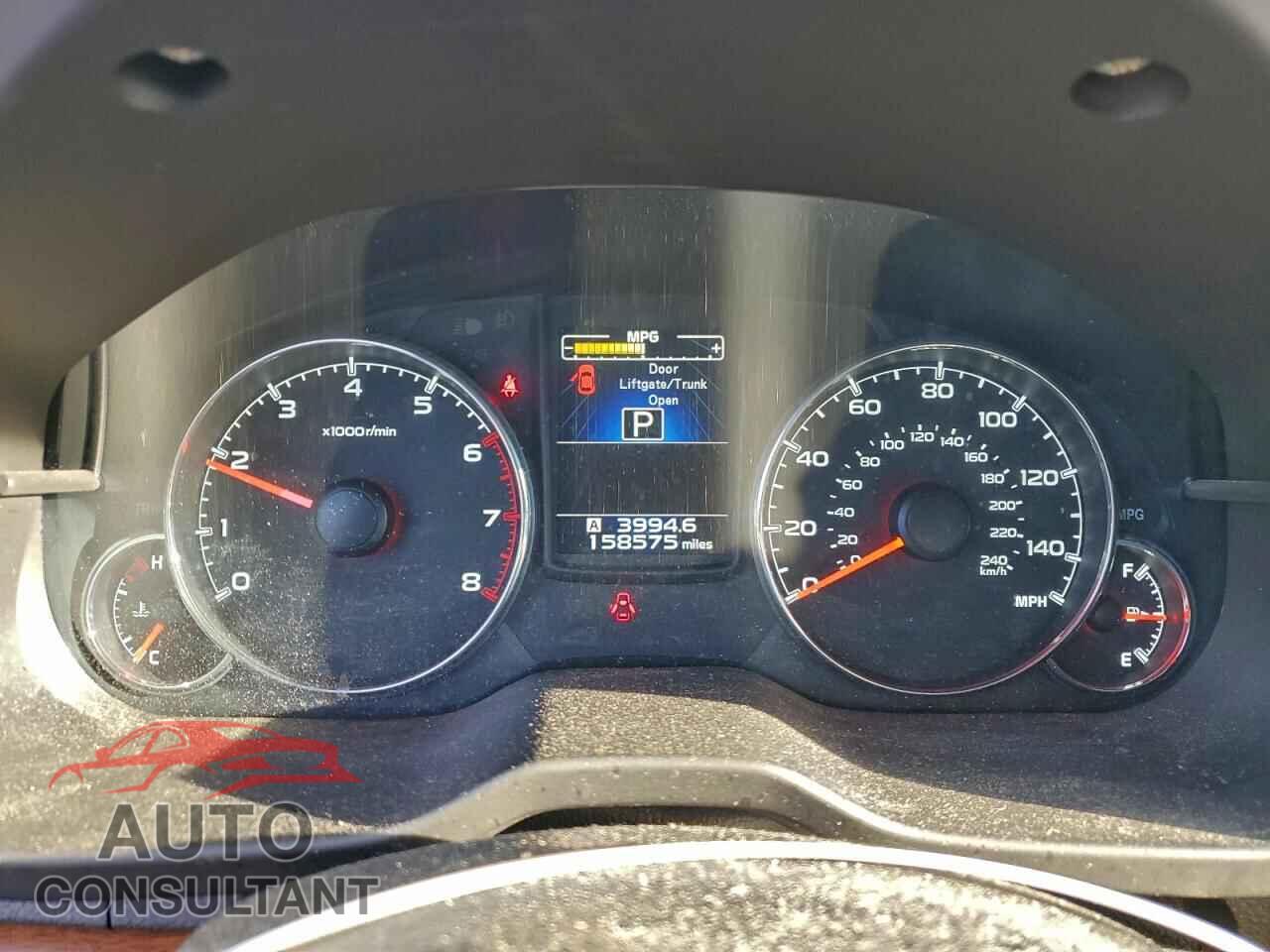 SUBARU OUTBACK 2014 - 4S4BRBLC1E3270243
