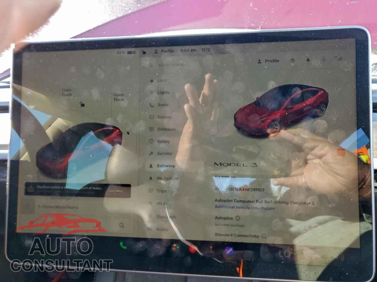 TESLA MODEL 3 2022 - 5YJ3E1EAXNF291167