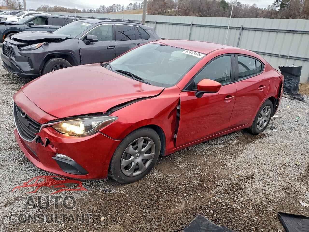 MAZDA 3 2014 - JM1BM1U78E1125288