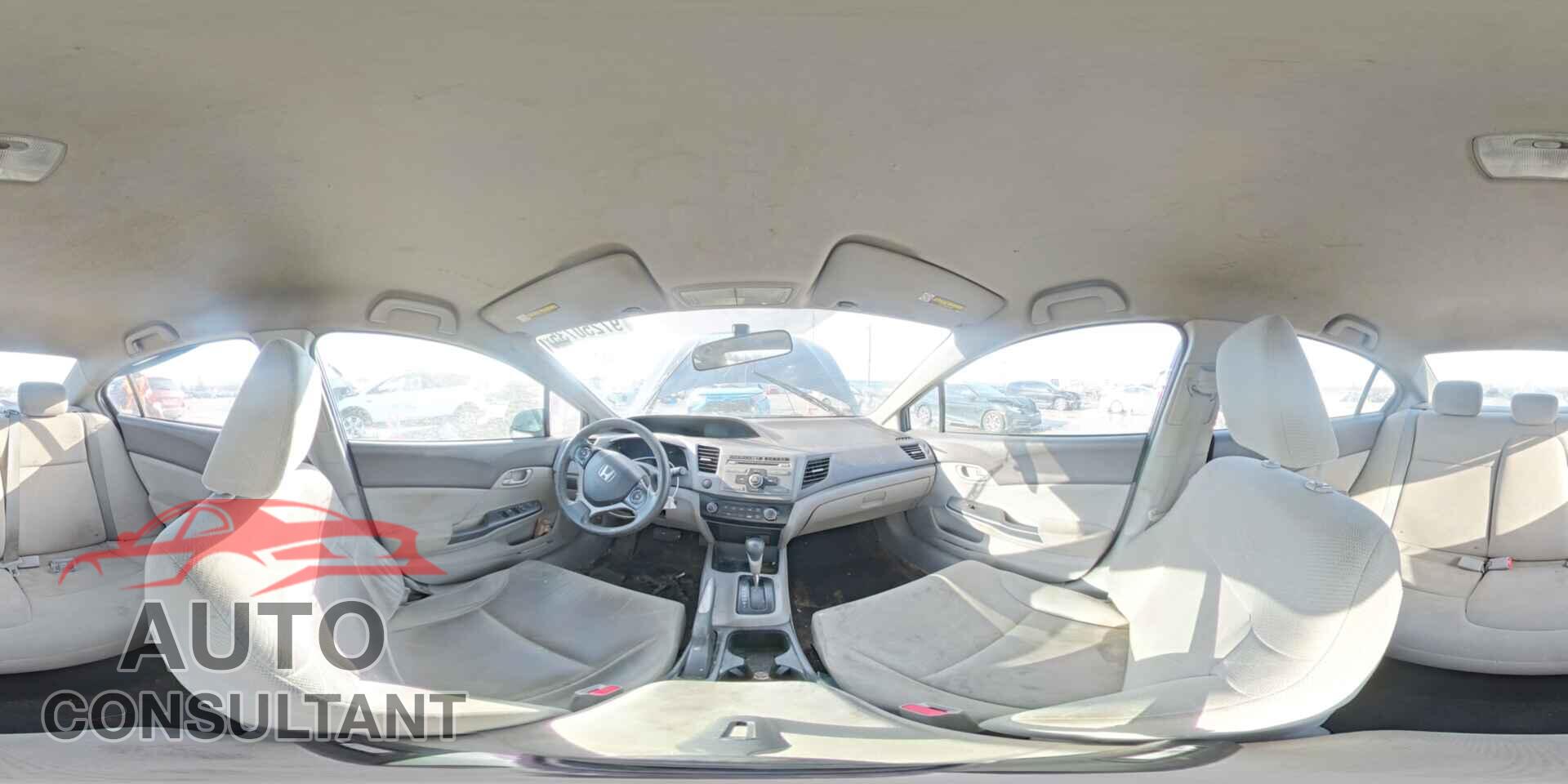 HONDA CIVIC 2012 - 19XFB2F52CE102737