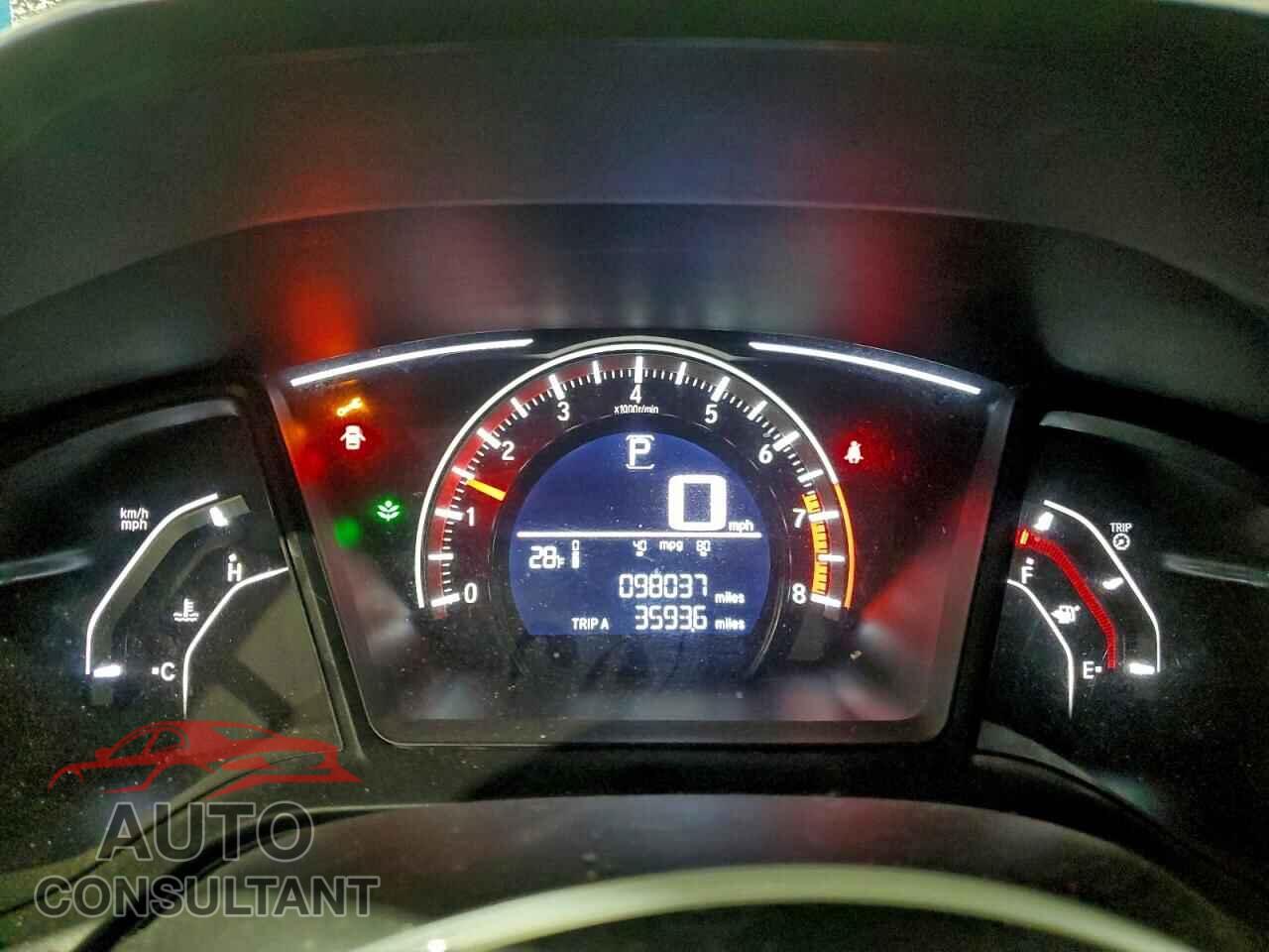 HONDA CIVIC 2017 - 19XFC2F57HE231738