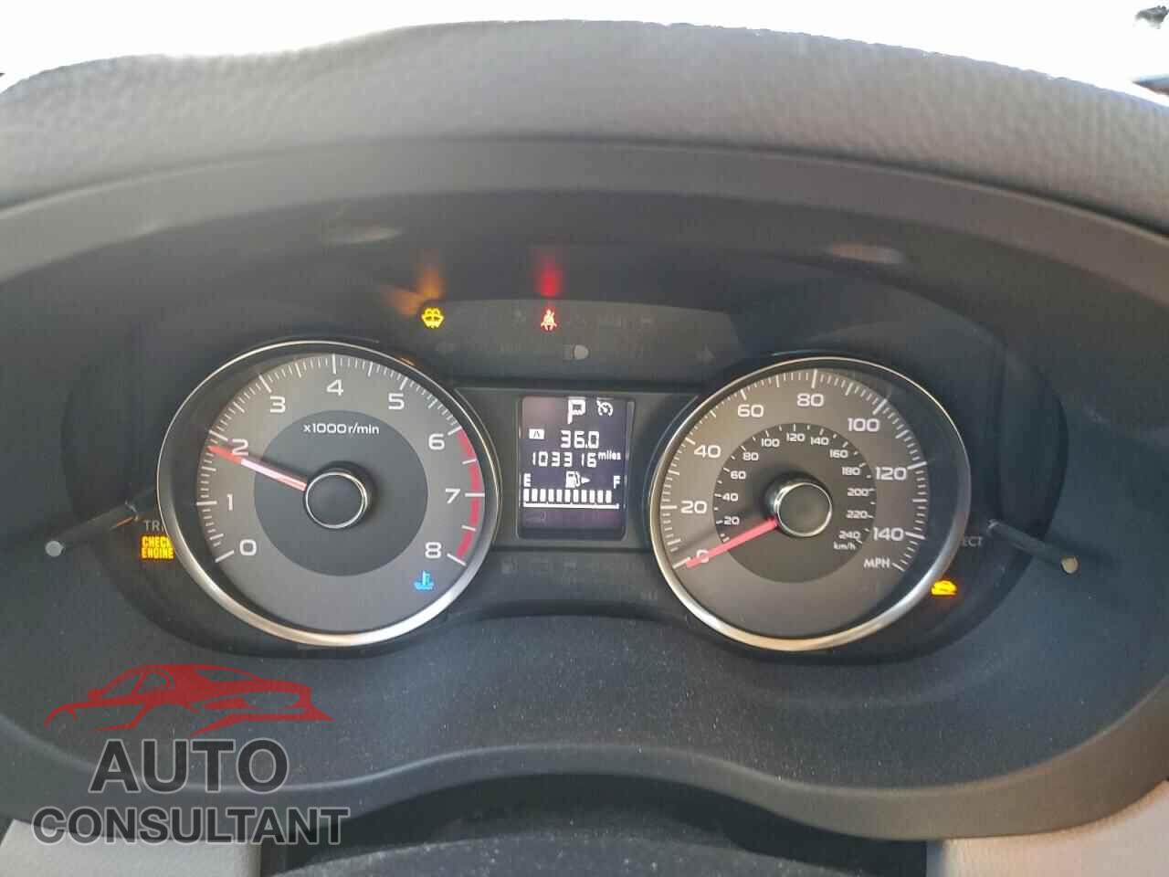 SUBARU FORESTER 2015 - JF2SJAHC2FH481052
