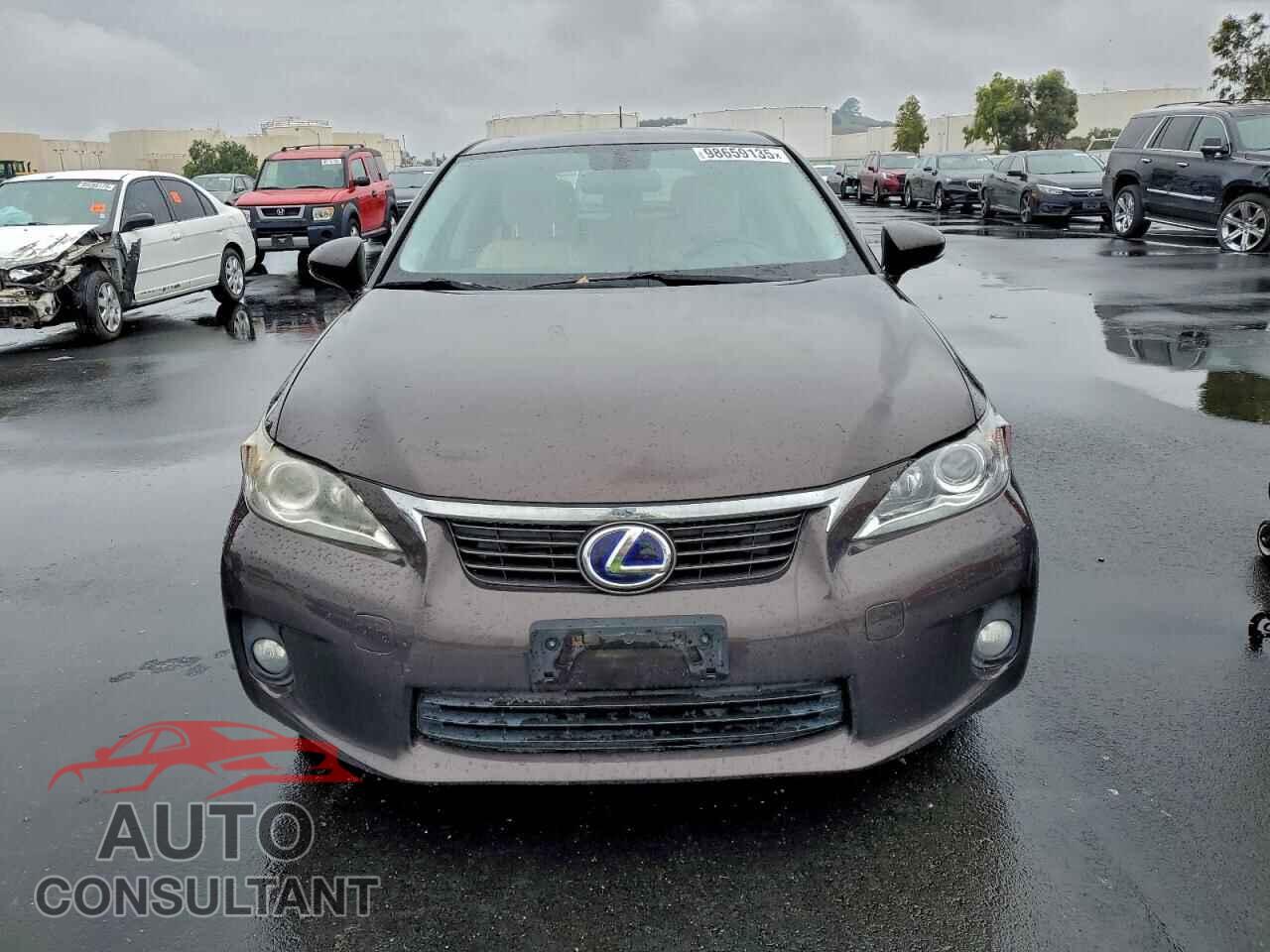 LEXUS CT 200 2012 - JTHKD5BH5C2079086