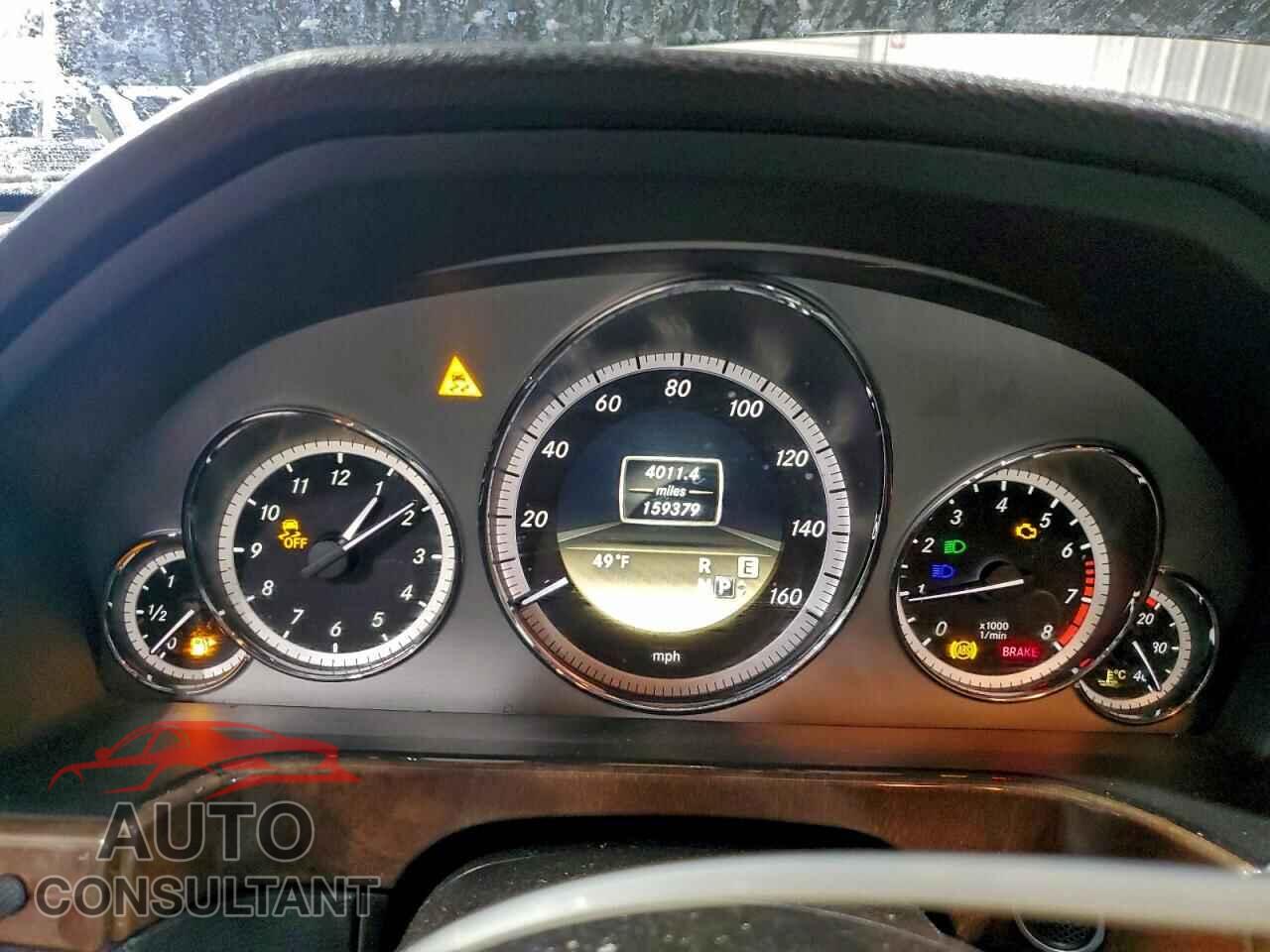 MERCEDES-BENZ E-CLASS 2012 - WDDHF8JB3CA619034