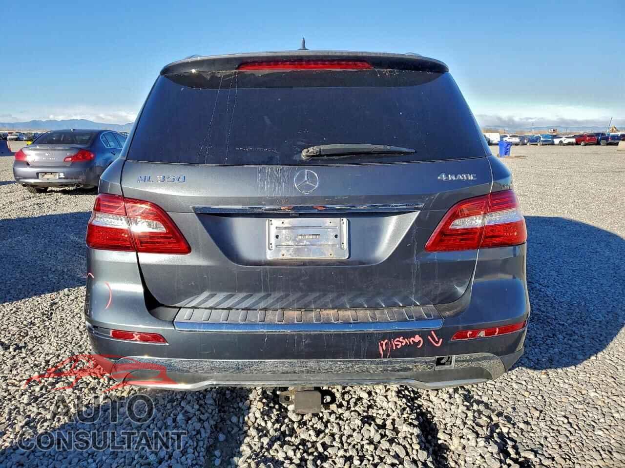 MERCEDES-BENZ M-CLASS 2012 - 4JGDA5HB7CA033296
