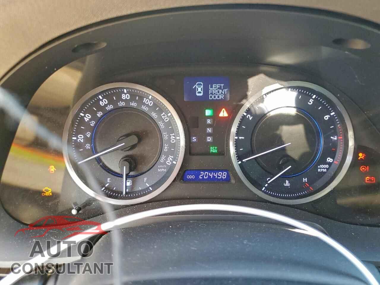 LEXUS IS 2013 - JTHBF5C26D5187673