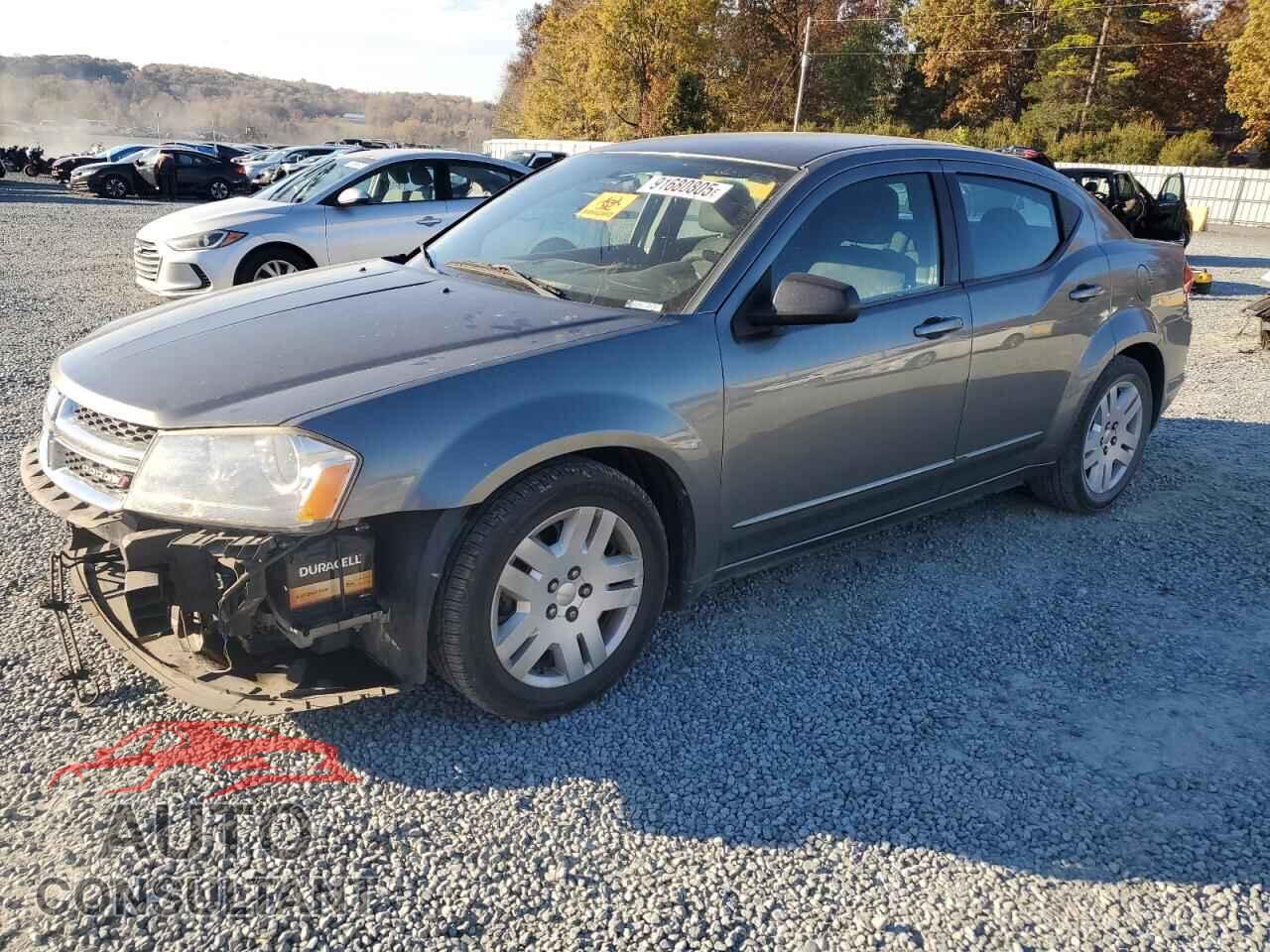 DODGE AVENGER 2013 - 1C3CDZAB9DN590458
