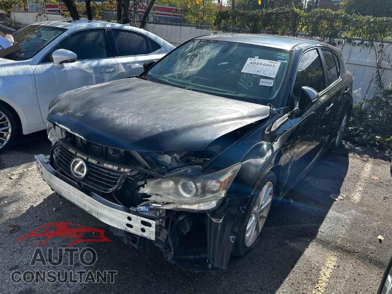LEXUS CT 200 2013 - JTHKD5BH2D2162976