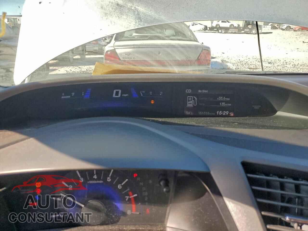 HONDA CIVIC 2012 - 2HGFB2F80CH510055