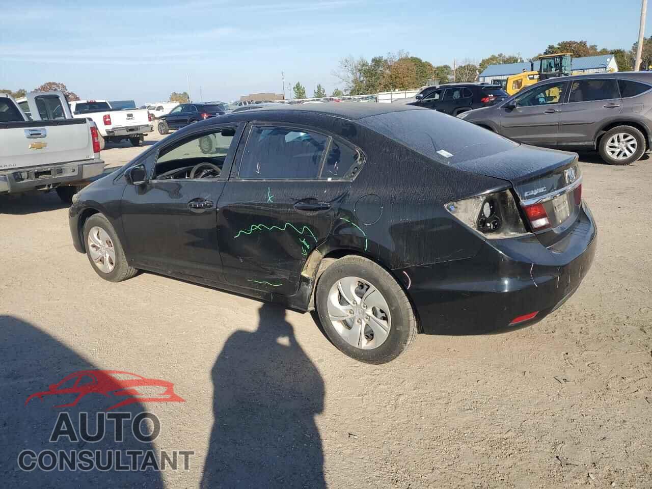 HONDA CIVIC 2014 - 2HGFB2F51EH539265