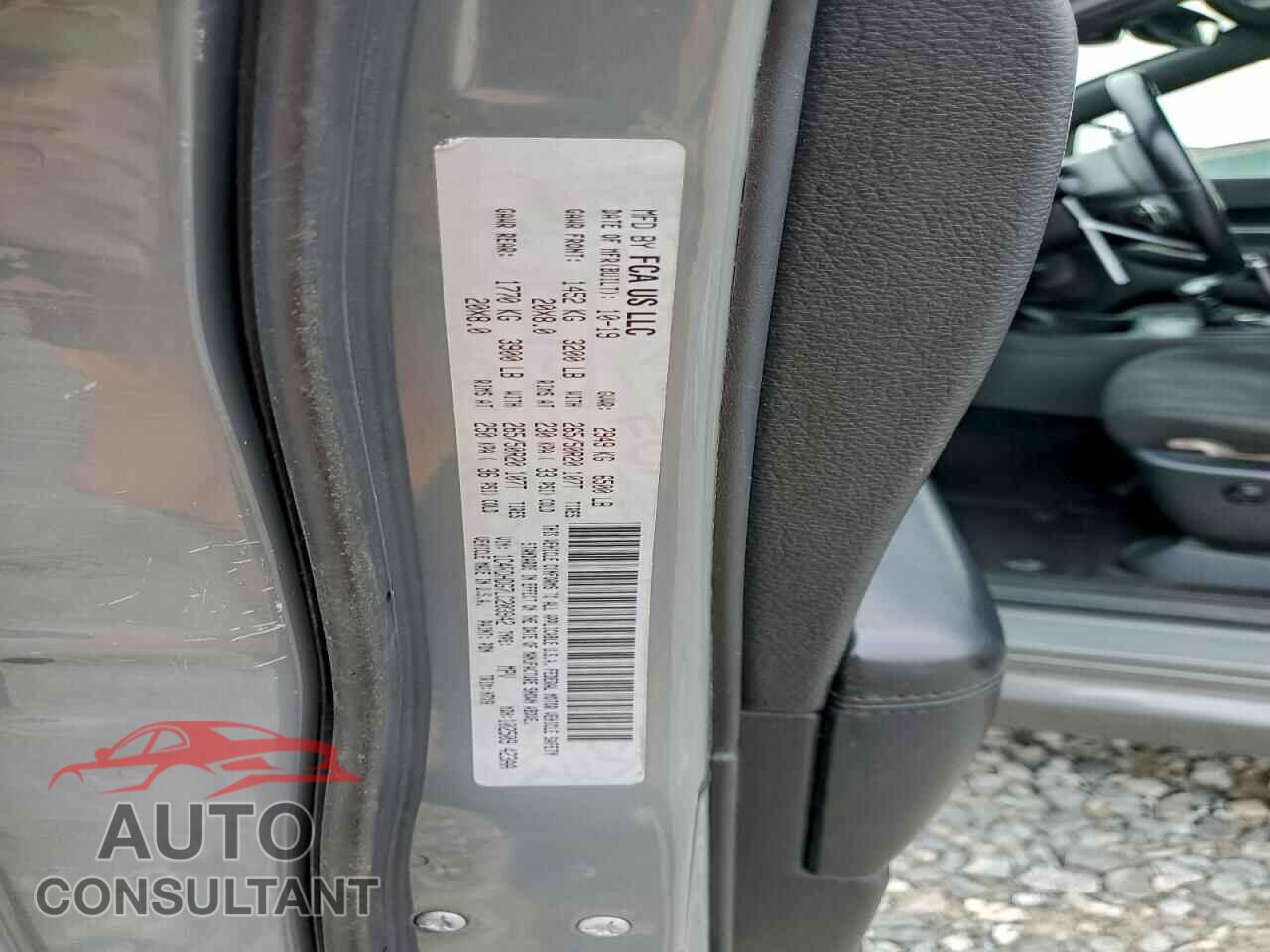 DODGE DURANGO 2020 - 1C4RDHDG7LC203942