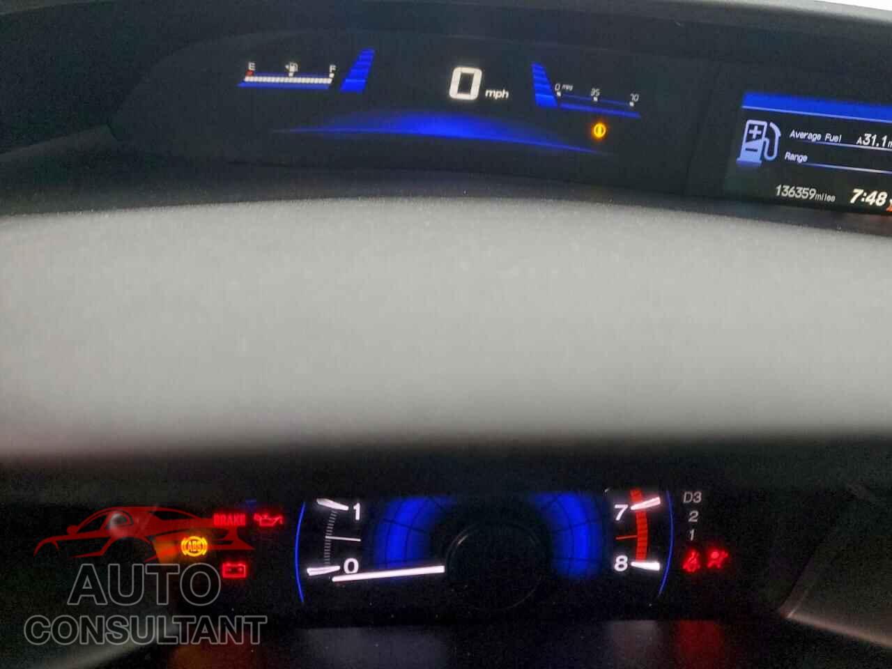 HONDA CIVIC 2013 - 19XFB2F59DE259022