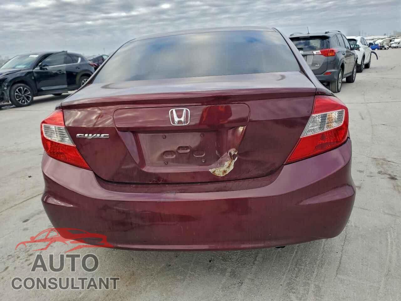 HONDA CIVIC 2012 - 19XFB2F95CE073530