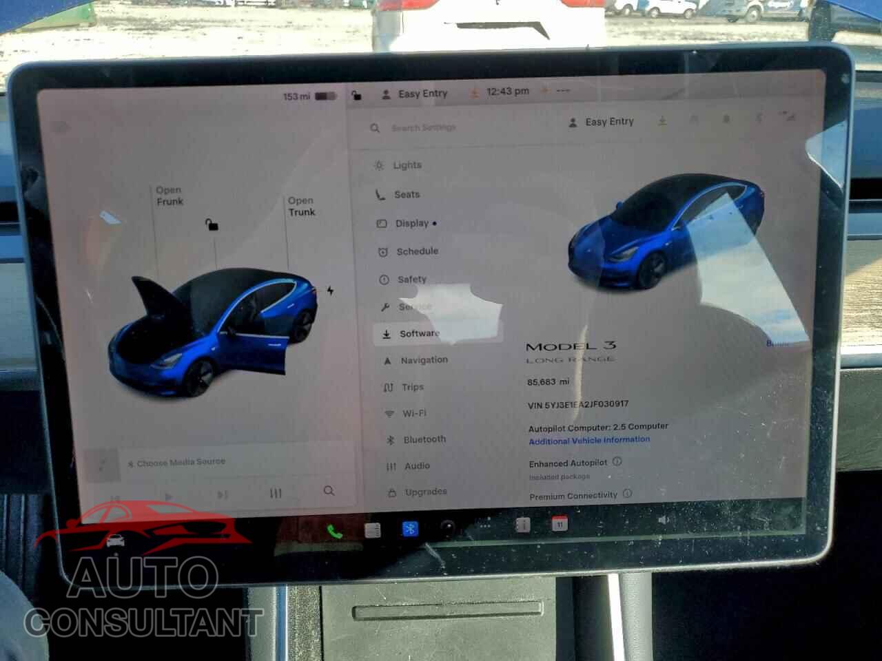 TESLA MODEL 3 2018 - 5YJ3E1EA2JF030917