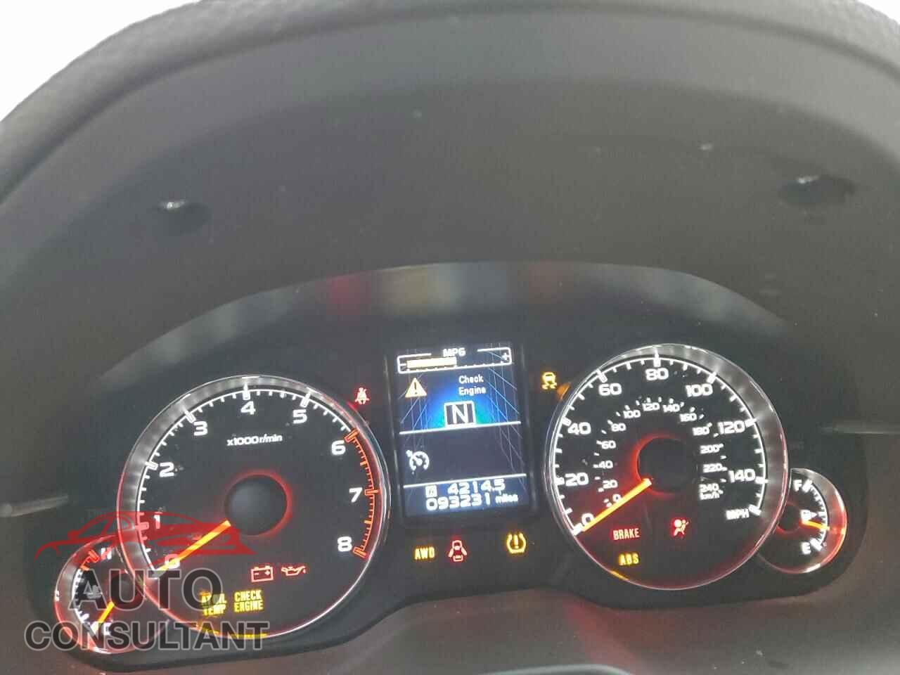 SUBARU OUTBACK 2014 - 4S4BRBLC4E3315241