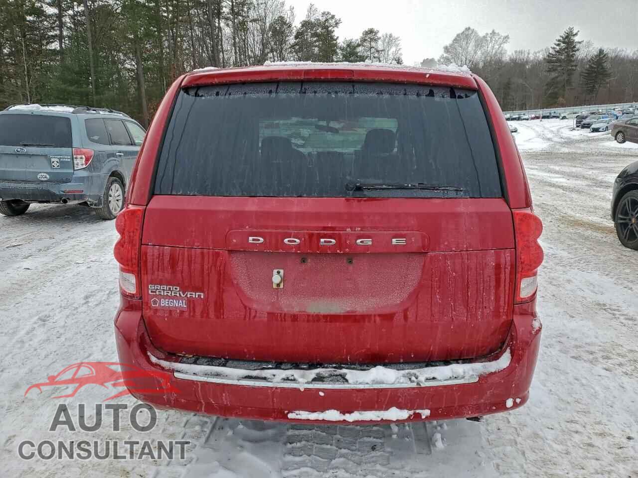 DODGE CARAVAN 2012 - 2C4RDGBG4CR254920