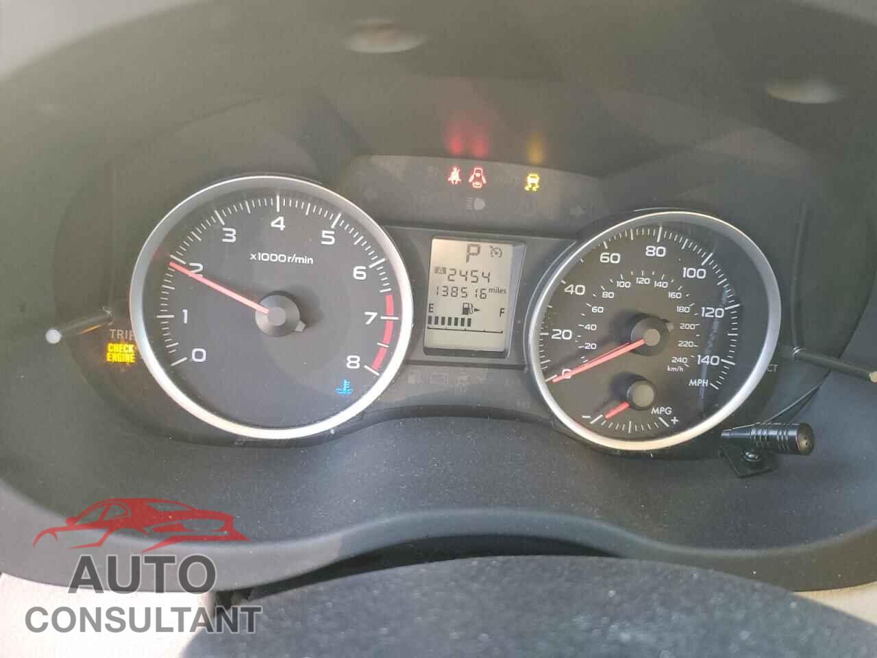 SUBARU XV 2014 - JF2GPAVC4E8314778