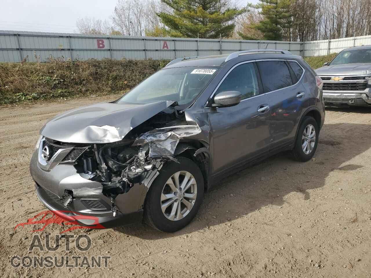 NISSAN ROGUE 2016 - KNMAT2MVXGP700199
