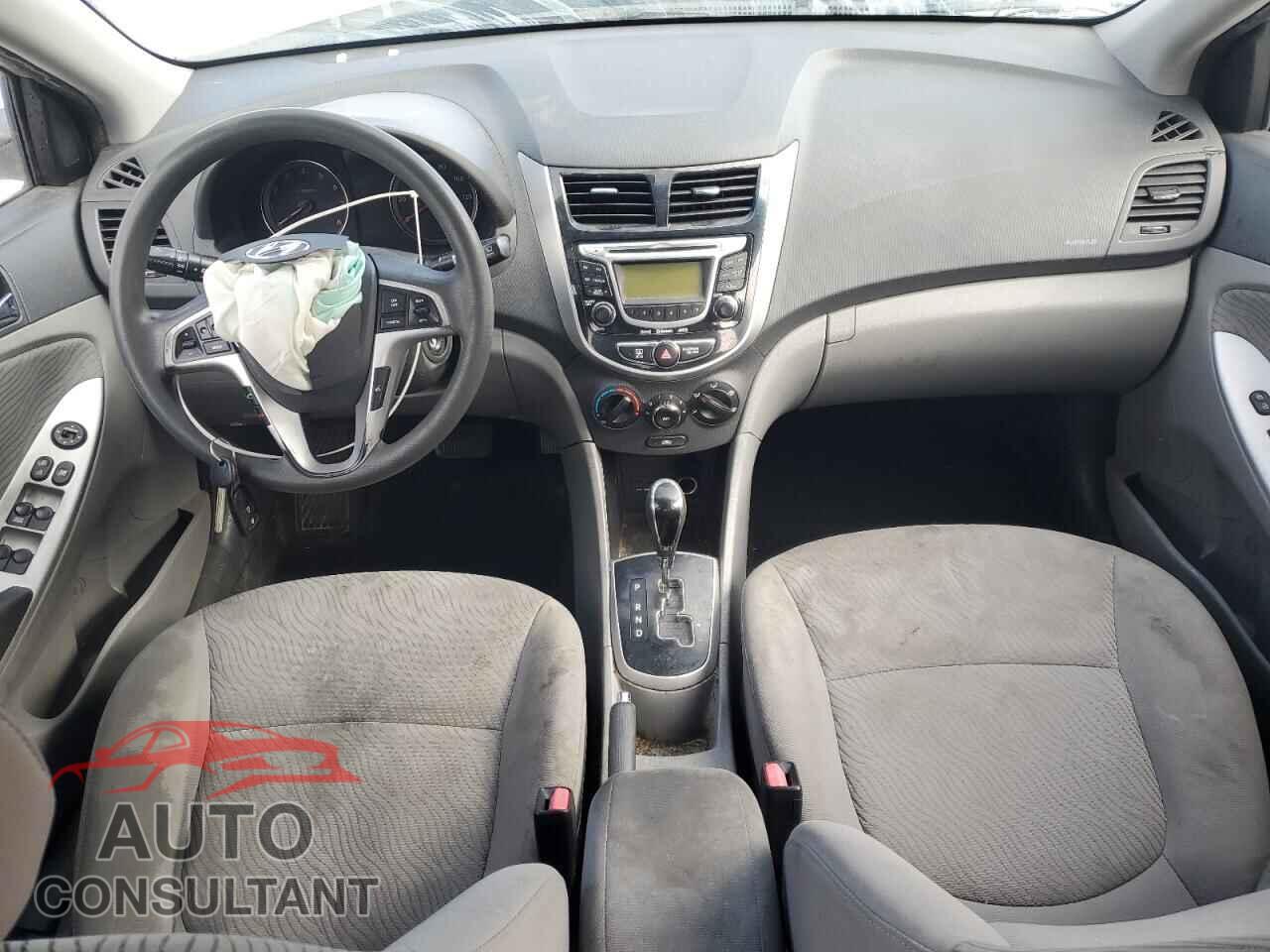 HYUNDAI ACCENT 2012 - KMHCU4AE2CU185440