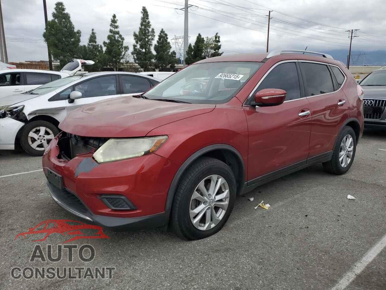 NISSAN ROGUE 2015 - KNMAT2MV3FP541458
