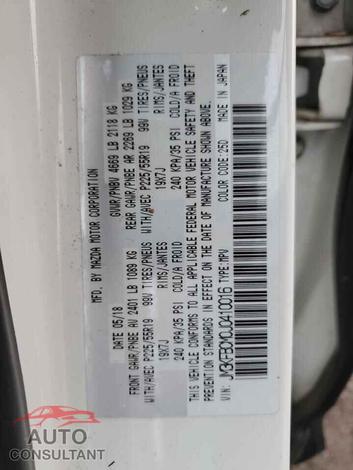 MAZDA CX-5 2018 - JM3KFBCM0J0410016