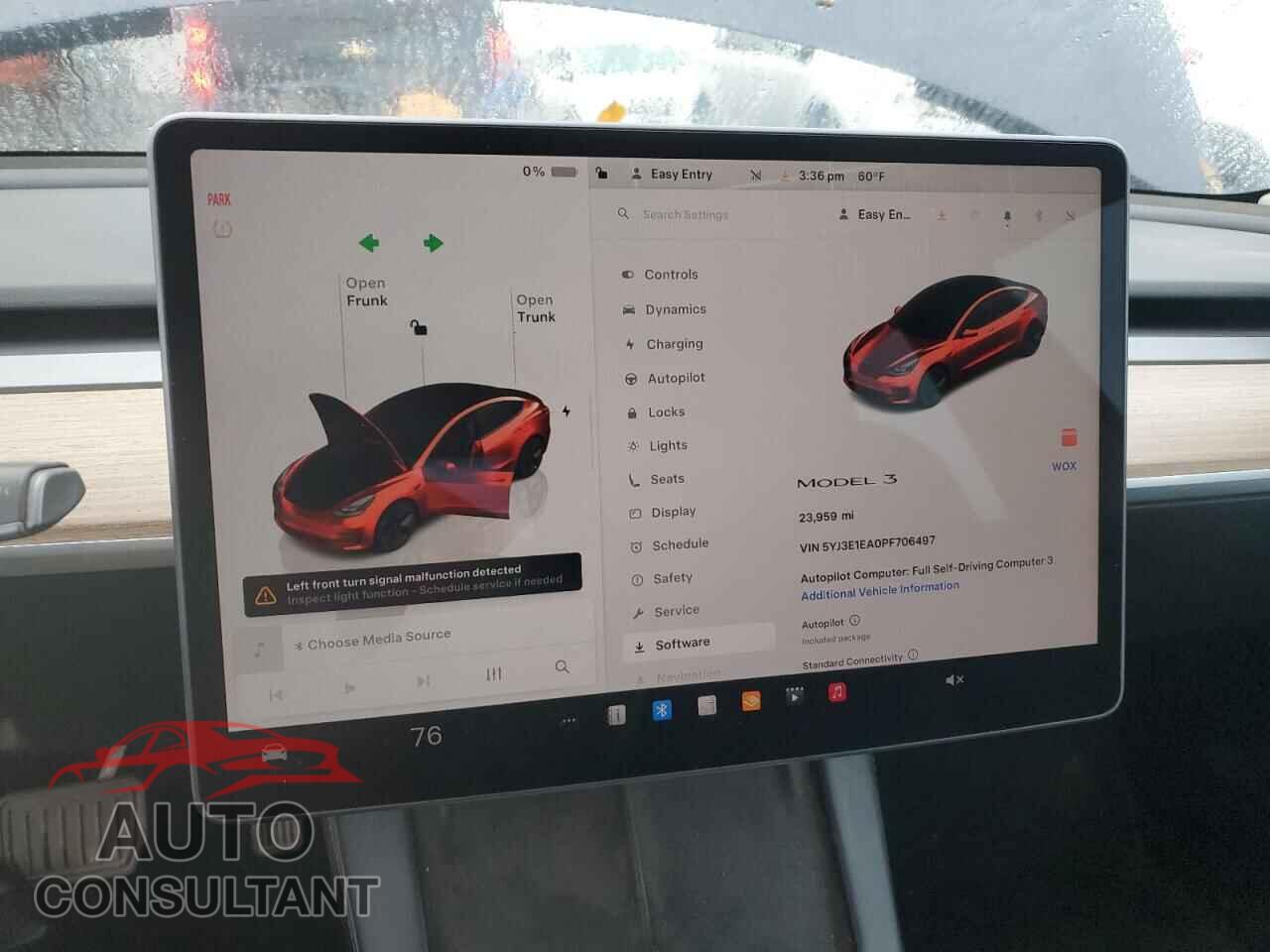 TESLA MODEL 3 2023 - 5YJ3E1EA0PF706497