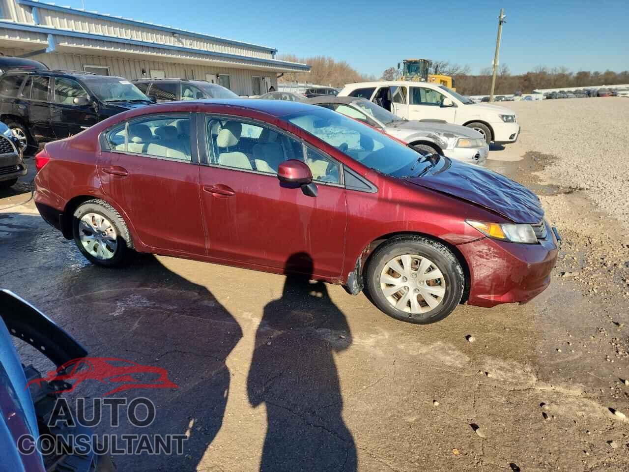 HONDA CIVIC 2012 - 19XFB2F50CE043820
