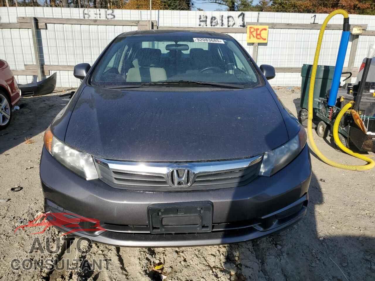 HONDA CIVIC 2012 - 19XFB2F87CE327651