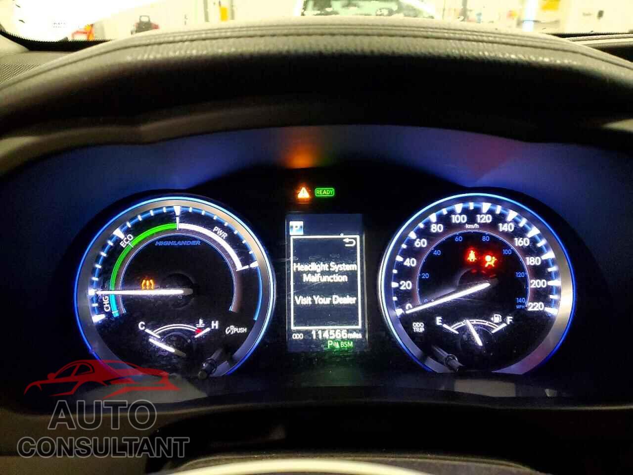 TOYOTA HIGHLANDER 2017 - 5TDDGRFH8HS021069