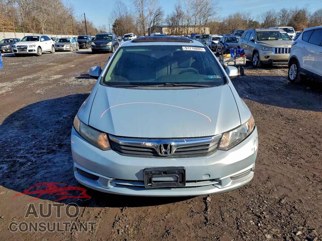 HONDA CIVIC 2012 - 2HGFB2F81CH605711