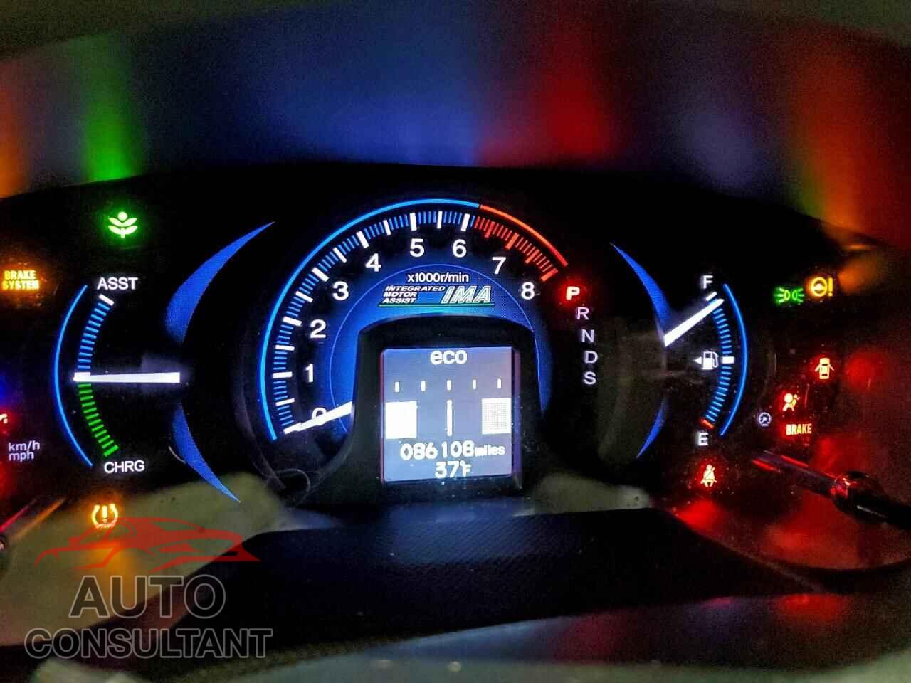 HONDA INSIGHT 2012 - JHMZE2H76CS006561